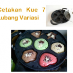 Cetakan Kue 7 Lubang Variasi Di Palembang
