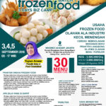 Training Usaha Frozen Food, 3 ,4, 5 September 2018