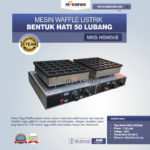 Jual Listrik Waffle Bentuk Hati 50 Lubang MKS-HSW50E di Palembang