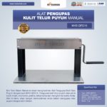 Jual Alat Pengupas Kulit Telur Puyuh Manual MKS-QEG15 di Palembang