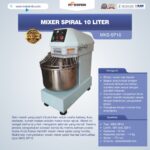 Jual Mixer Spiral 10 Liter (MKS-SP10) di Palembang