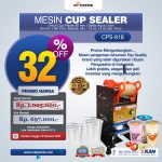 Jual Mesin Cup Sealer Manual (CPS-818) di Pelambang