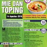 Training Usaha Mie dan Toping di Bandung 14 Agustus 2016