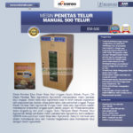 Jual Mesin Penetas Telur Manual 500 Telur (EM-500) di Palembang
