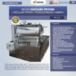 Jual Mesin Vacuum Frying Kapasitas 1.5 kg di Palembang