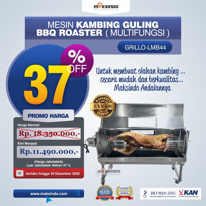 Jual Mesin Kambing Guling BBQ Roaster (GRILLO-LMB44) di Palembang